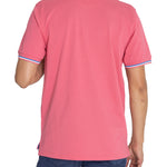 Polera Algodón Pima Hombre Mitchell Rosado Rockford