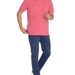 Polera Algodón Pima Hombre Mitchell Rosado Rockford