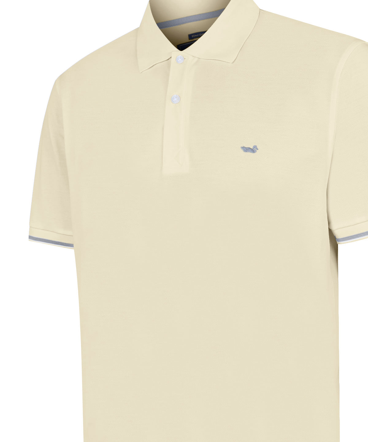 Polera Algodón Pima Hombre Mitchell Amarillo Rockford