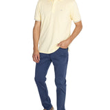 Polera Algodón Pima Hombre Mitchell Amarillo Rockford