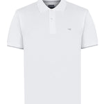 Polera Algodón Pima Hombre Mitchell Blanco Rockford
