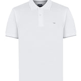 Polera Algodón Pima Hombre Mitchell Blanco Rockford