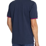 Polera Algodón Pima Hombre Mitchell Azul Rockford