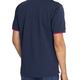 Polera Algodón Pima Hombre Mitchell Azul Rockford