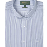 Camisa Cuello Italiano Hombre Easylife Celeste Rockford