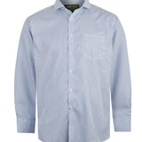 Camisa Cuello Italiano Hombre Easylife Celeste Rockford