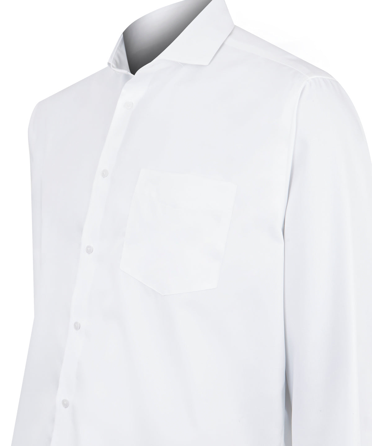 Camisa Cuello Italiano Hombre E.Lifesolid Blanco Rockford