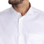 Camisa Cuello Italiano Hombre E.Lifesolid Blanco Rockford