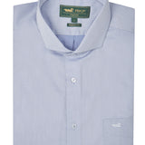 Camisa Cuello Italiano Hombre E.Lifesolid Celeste Rockford