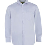Camisa Cuello Italiano Hombre E.Lifesolid Celeste Rockford