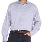 Camisa Cuello Italiano Hombre E.Lifesolid Celeste Rockford