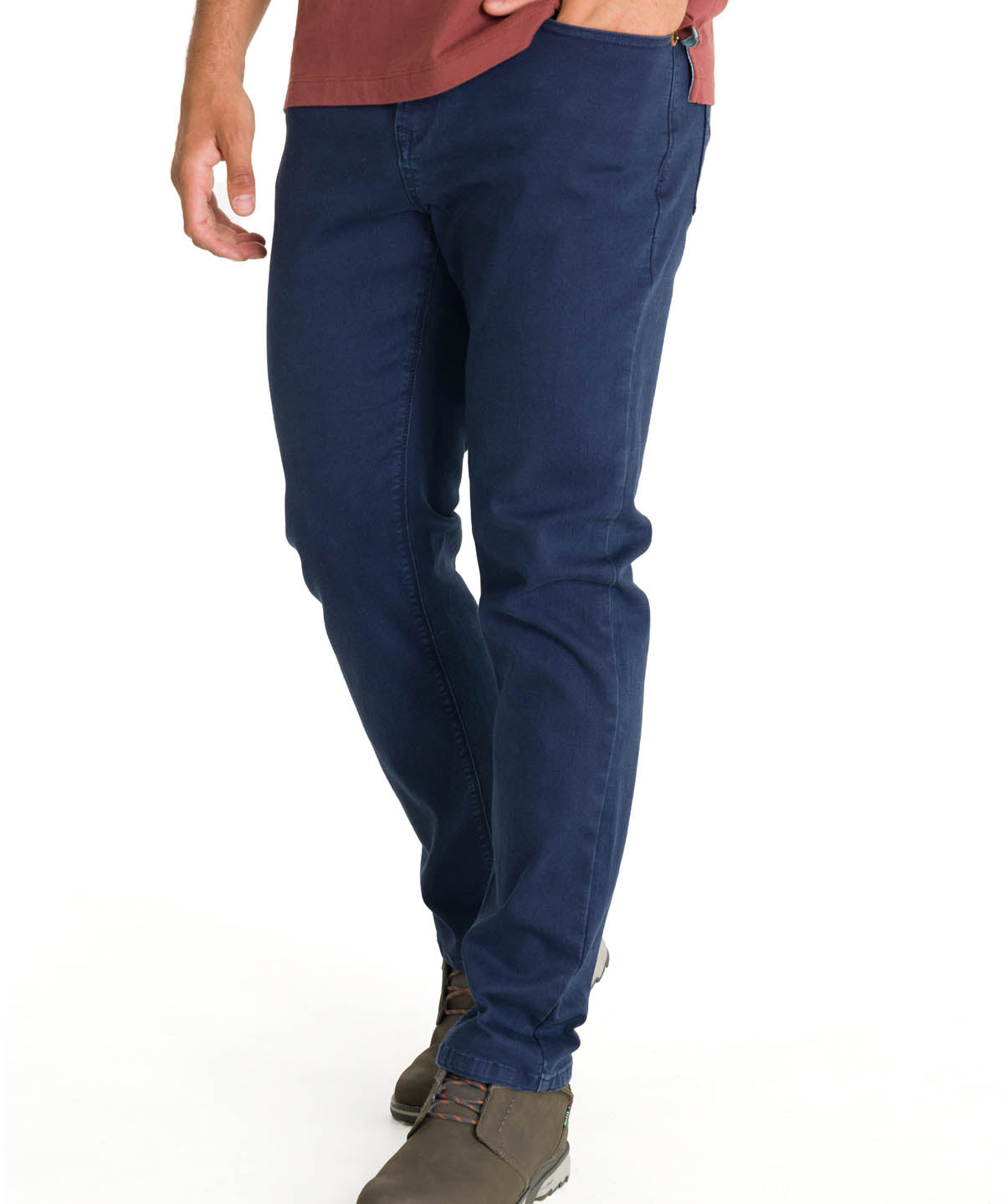 Jeans Algodón Orgánico Hombre Fivecolor Azul Rockford