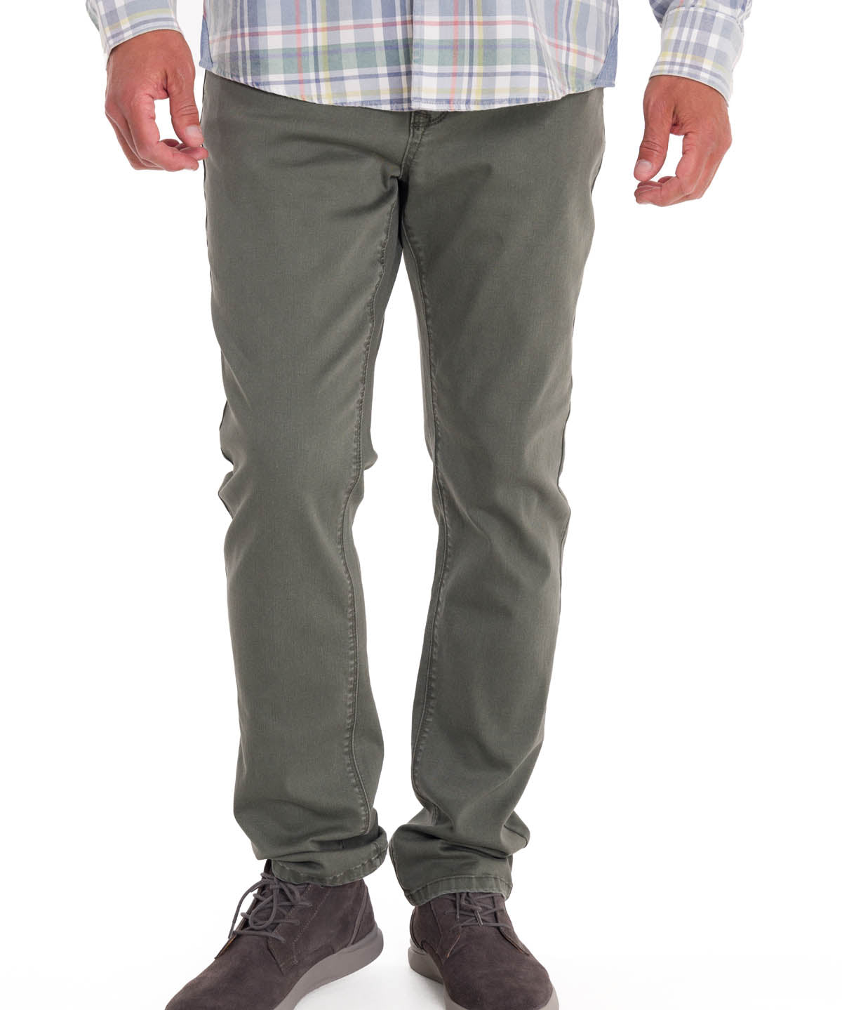 Jeans Algodón Orgánico Hombre Fivecolor Gris Rockford