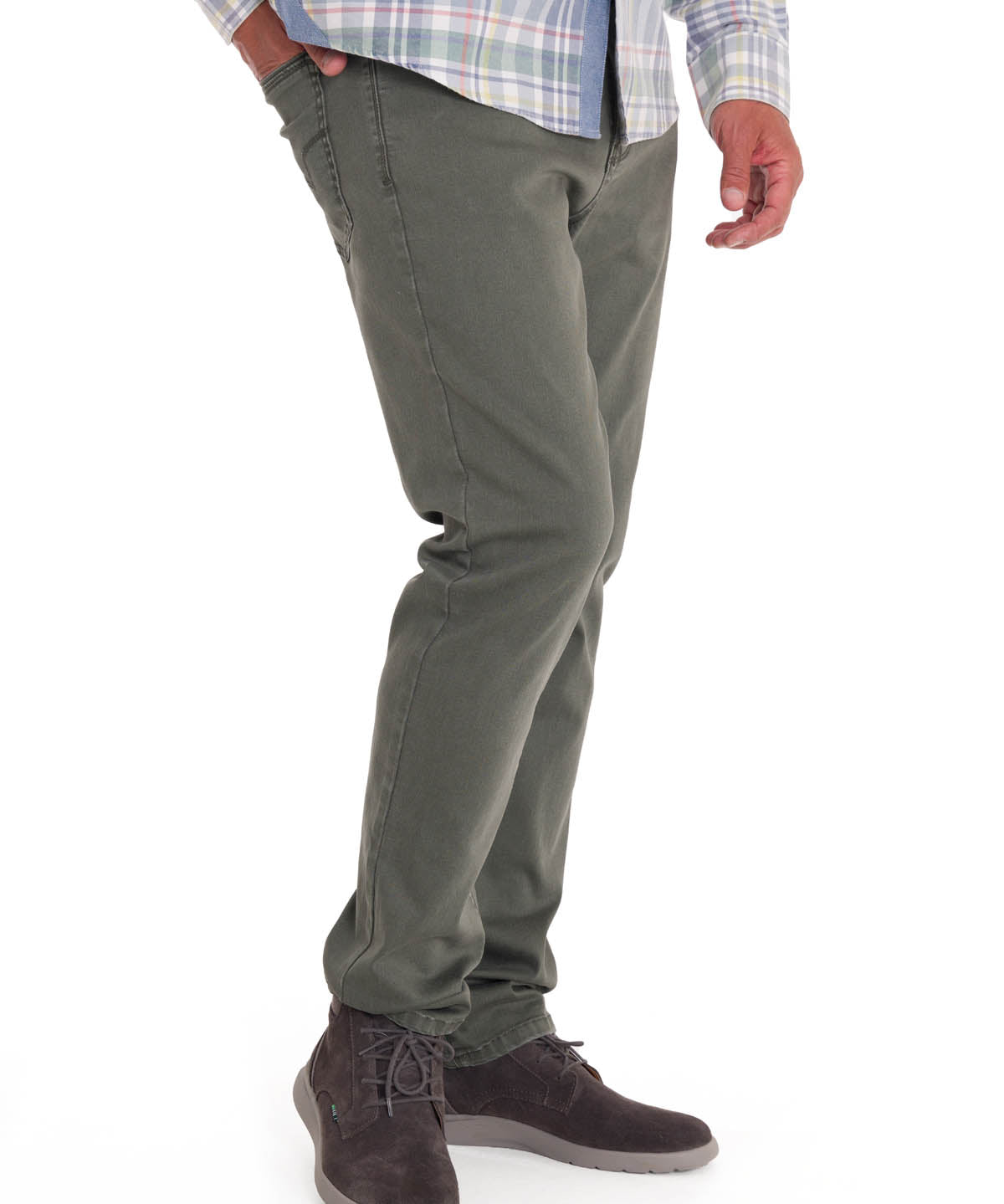 Jeans Algodón Orgánico Hombre Fivecolor Gris Rockford