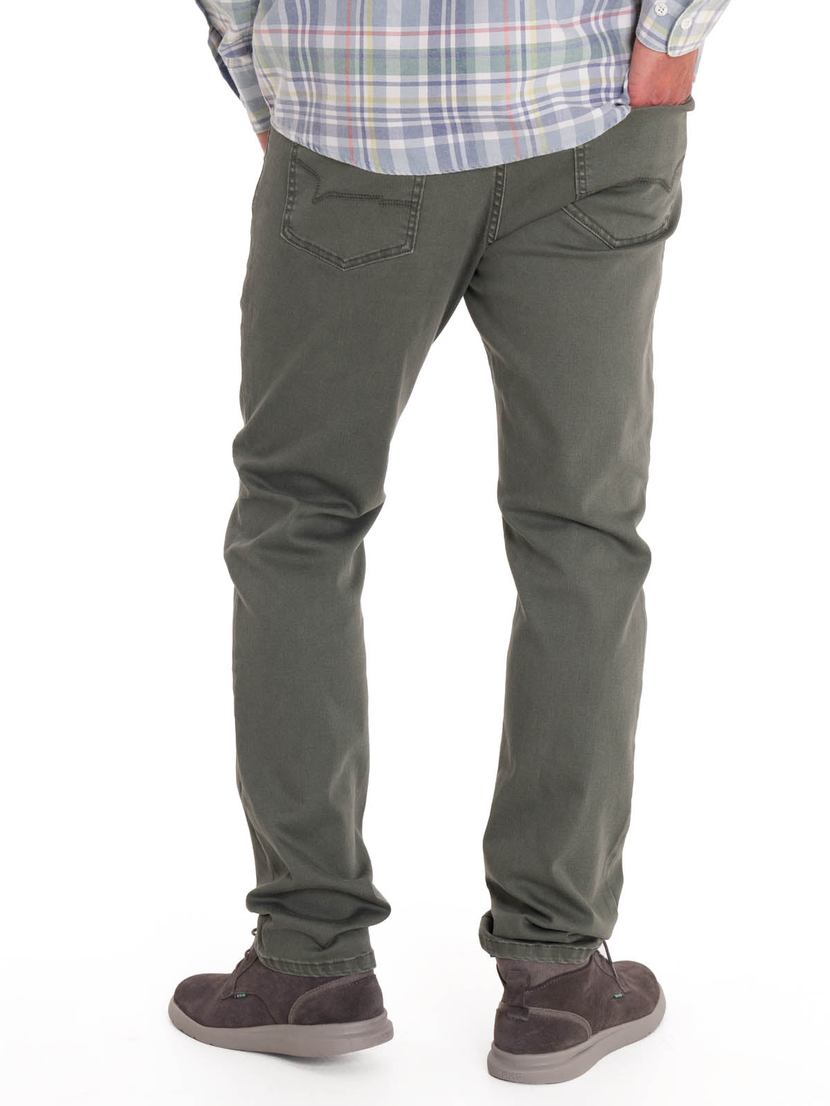 Jeans Algodón Orgánico Hombre Fivecolor Gris Rockford