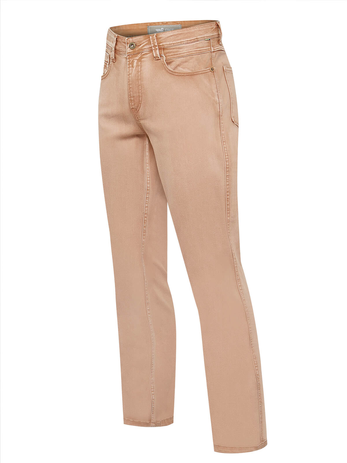 Jeans Algodón Orgánico Hombre Baycolor Café Rockford