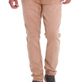 Jeans Algodón Orgánico Hombre Baycolor Café Rockford