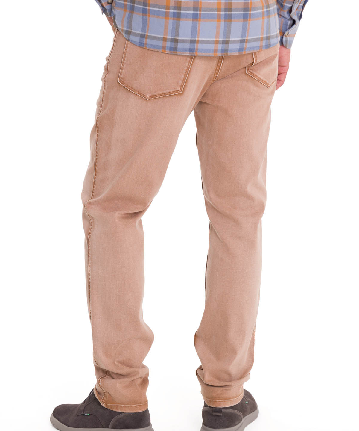 Jeans Algodón Orgánico Hombre Baycolor Café Rockford
