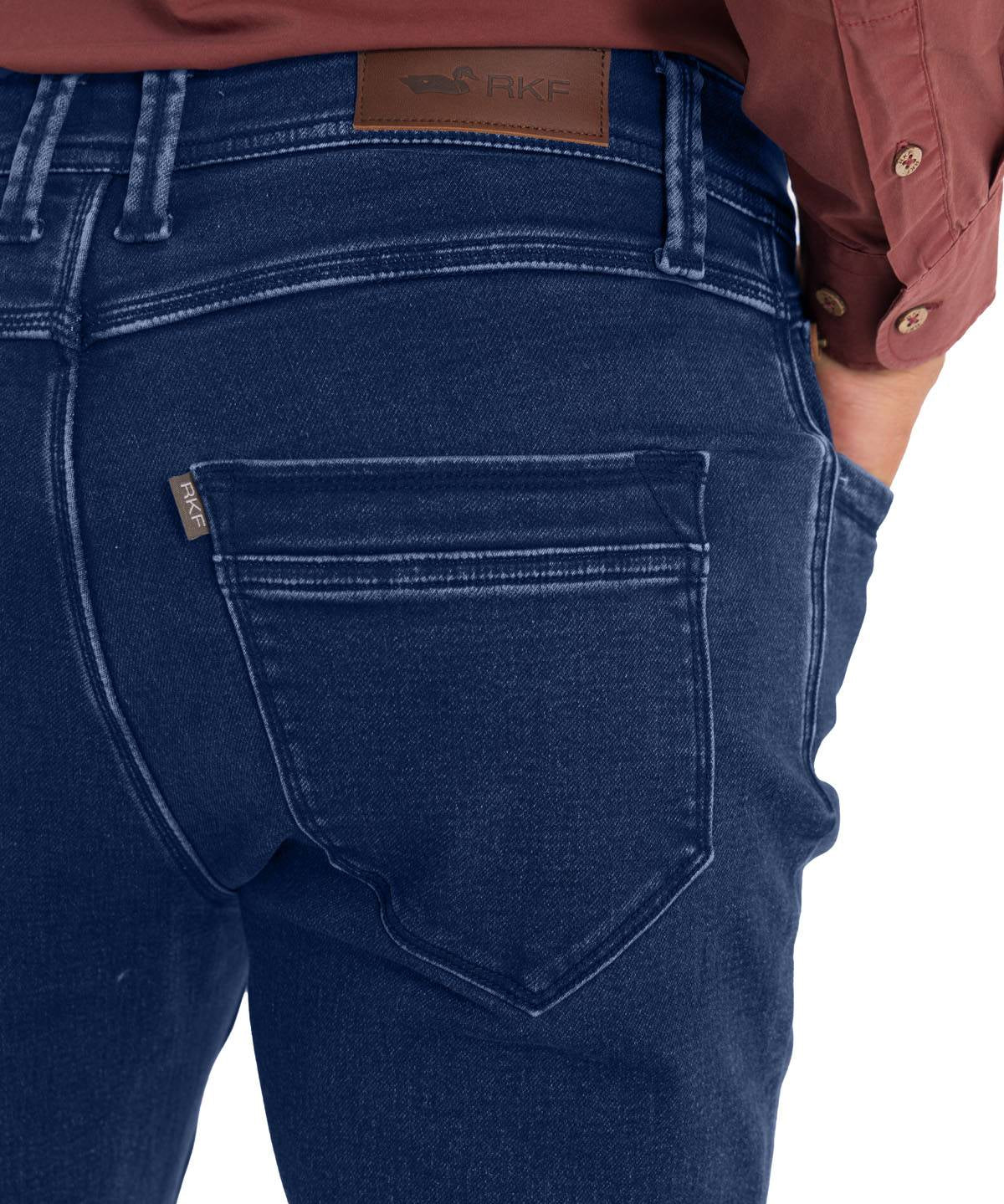 Jeans Algodón Orgánico Hombre Jack Azul Rockford