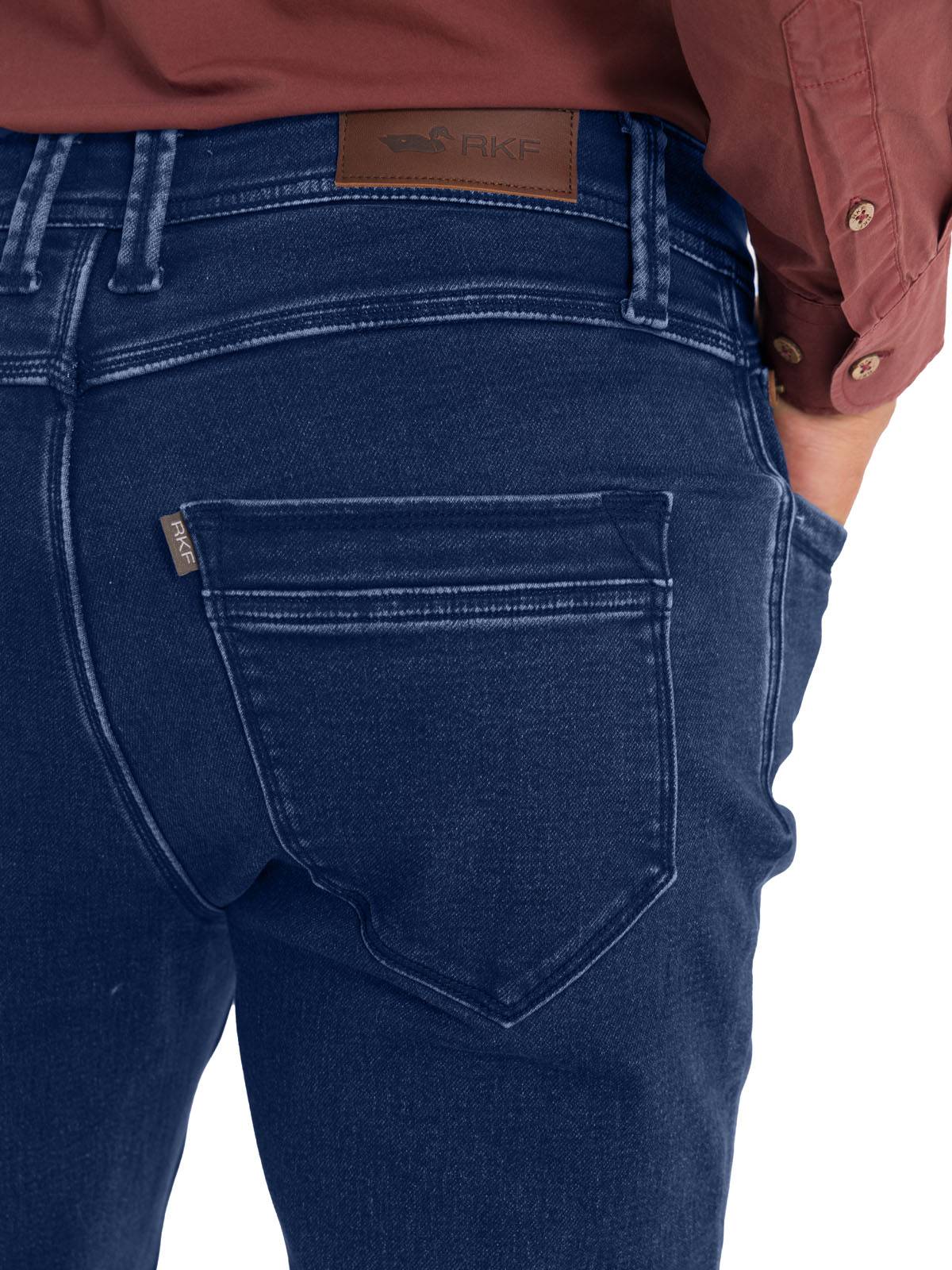 Jeans Algodón Orgánico Hombre Jack Azul Rockford