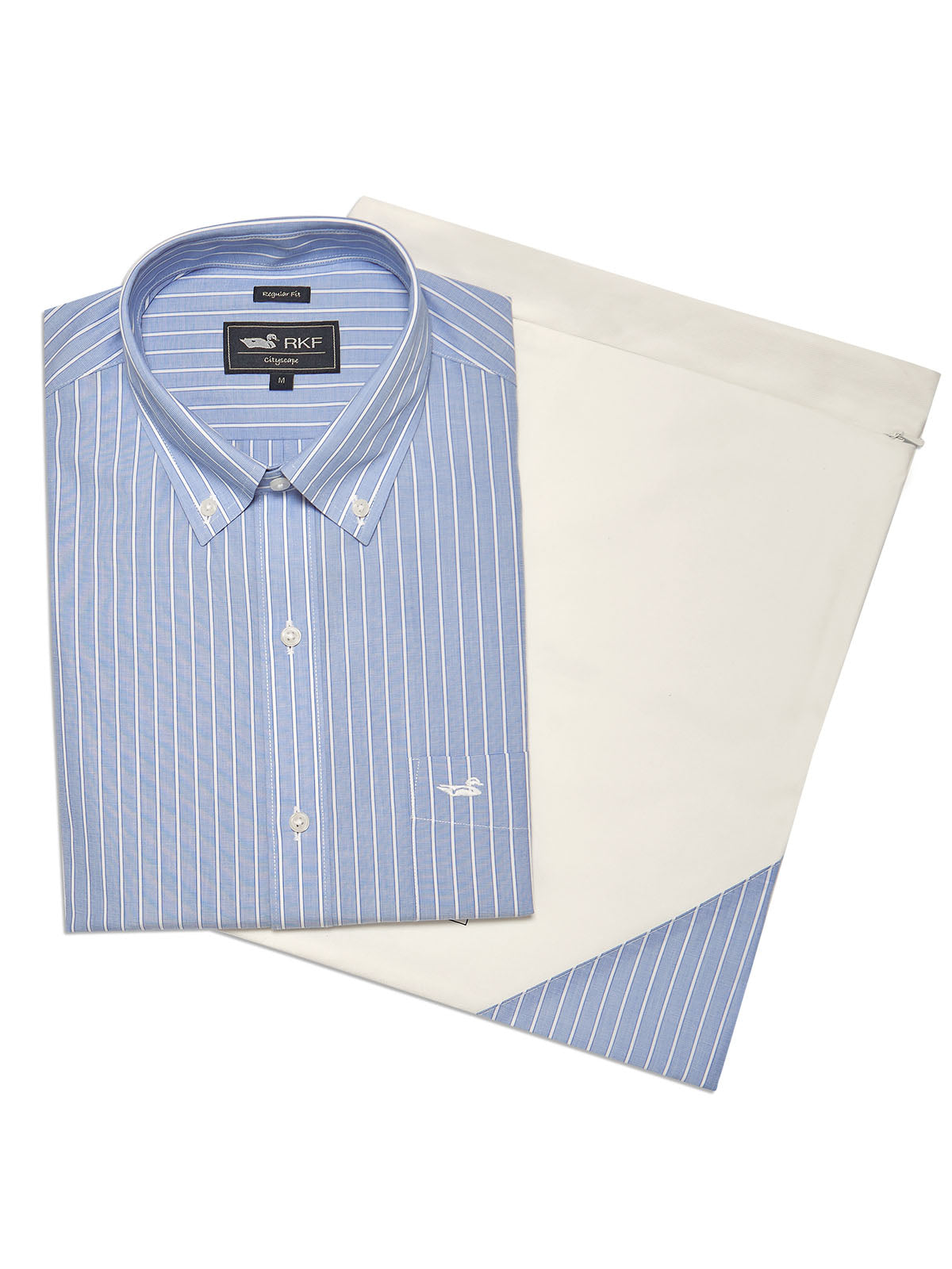 Camisa Cuello Button-Down Hombre WF Celeste Rockford