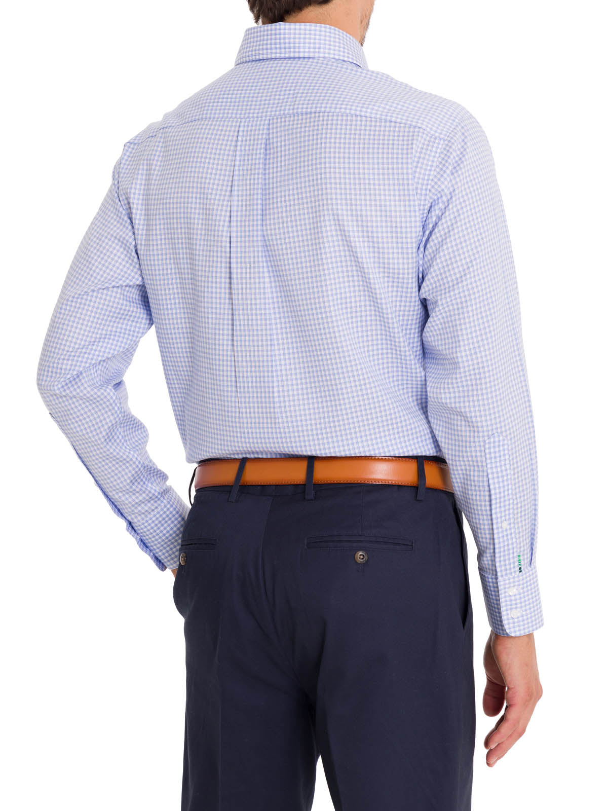 Camisa Cuello Button-Down Hombre WF Azul Rockford