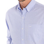 Camisa Cuello Button-Down Hombre WF Azul Rockford