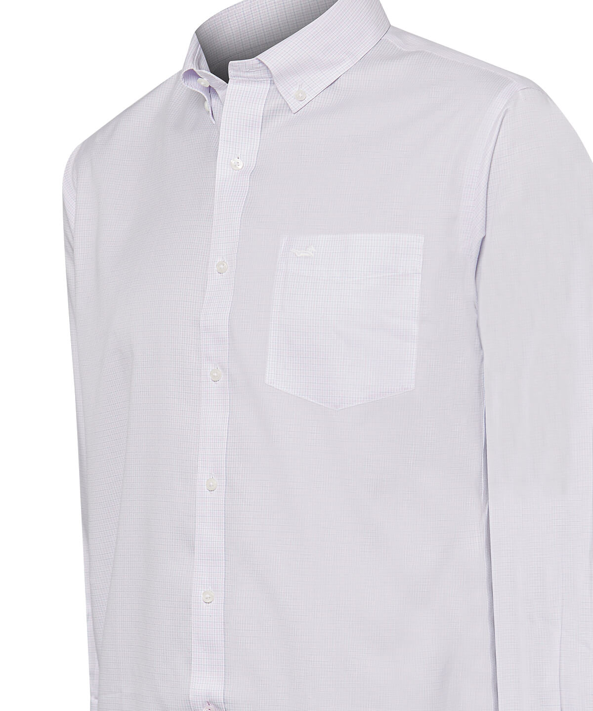 Camisa Cuello Button-Down Hombre WF Blanco Rockford
