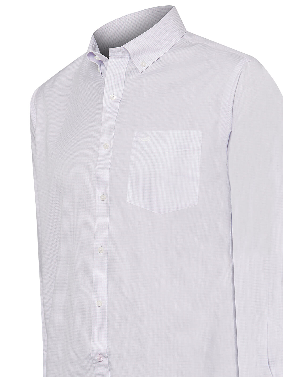 Camisa Cuello Button-Down Hombre WF Blanco Rockford