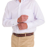 Camisa Cuello Button-Down Hombre WF Blanco Rockford