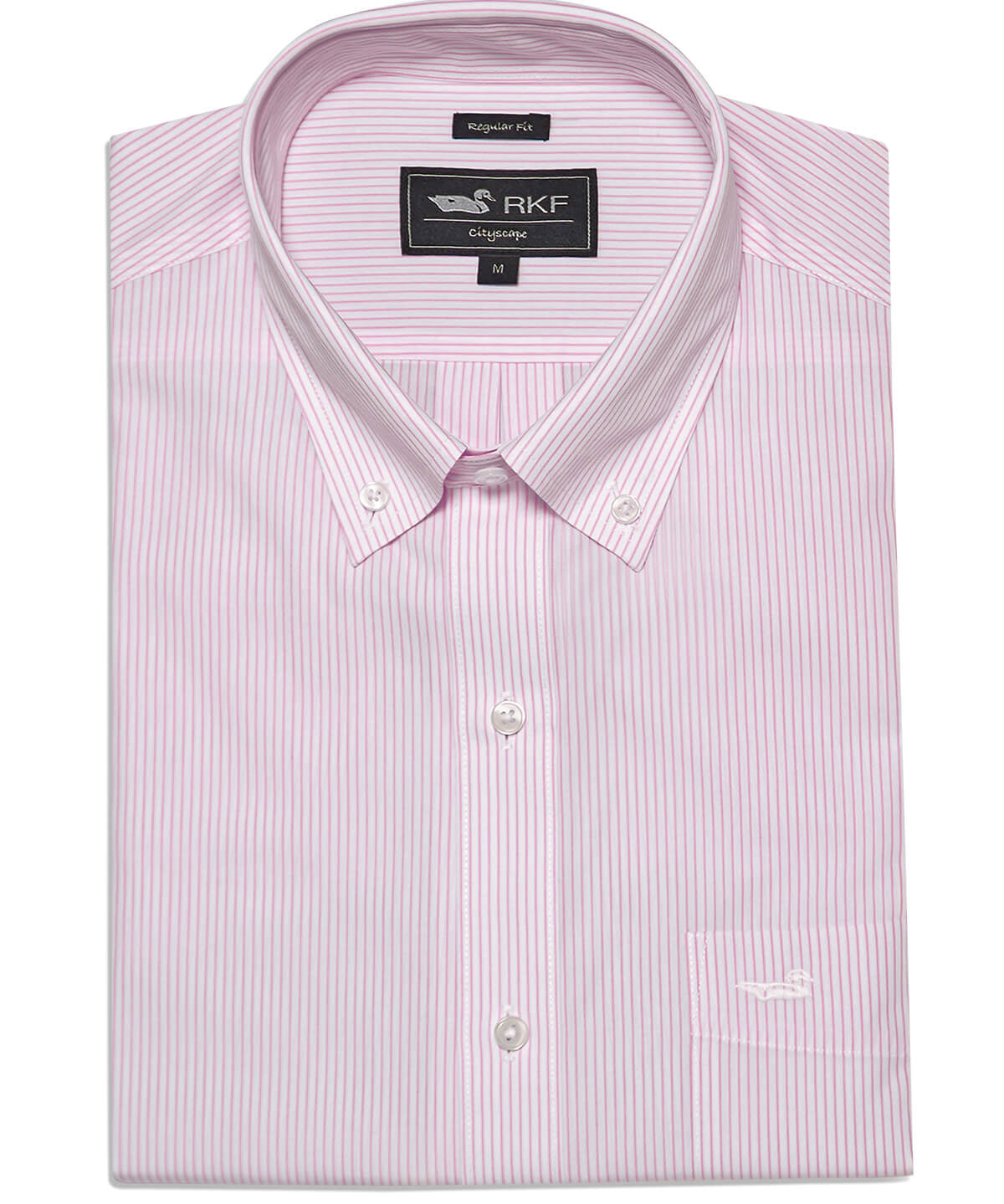 Camisa Cuello Button-Down Hombre WF Rosado Rockford