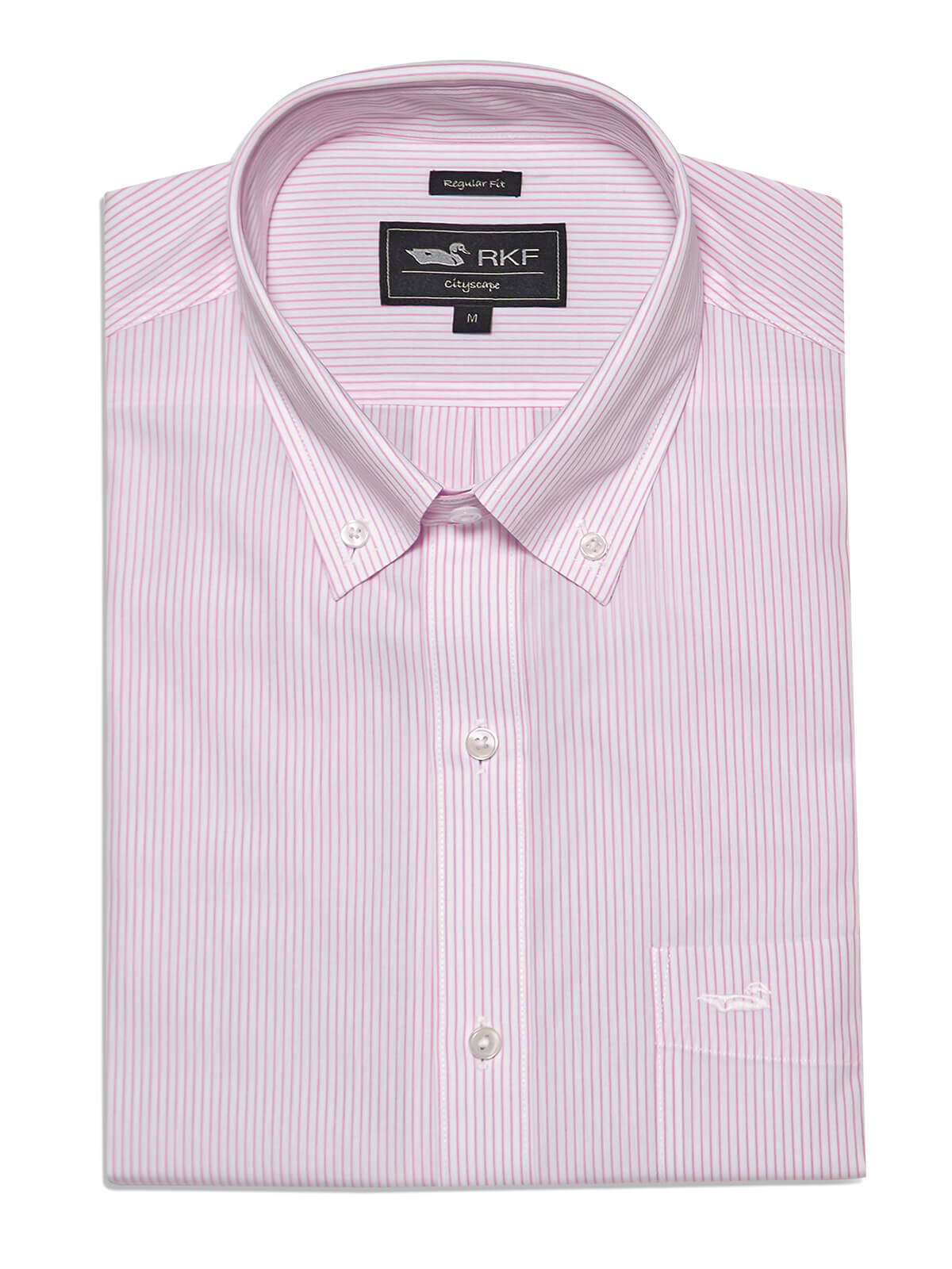 Camisa Cuello Button-Down Hombre WF Rosado Rockford