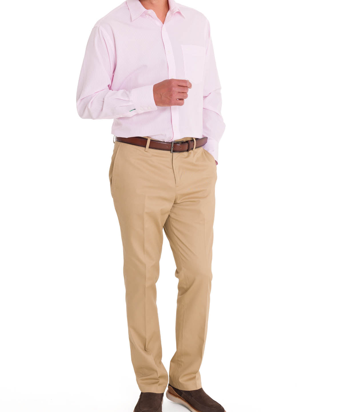 Camisa Cuello Button-Down Hombre WF Rosado Rockford