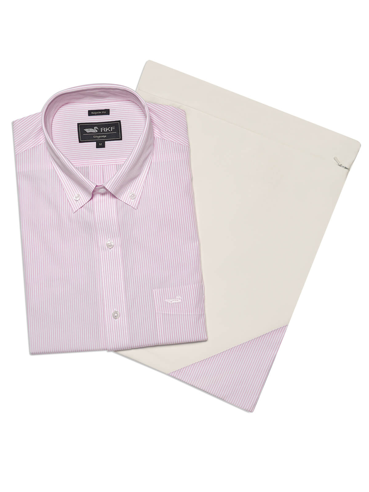 Camisa Cuello Button-Down Hombre WF Rosado Rockford