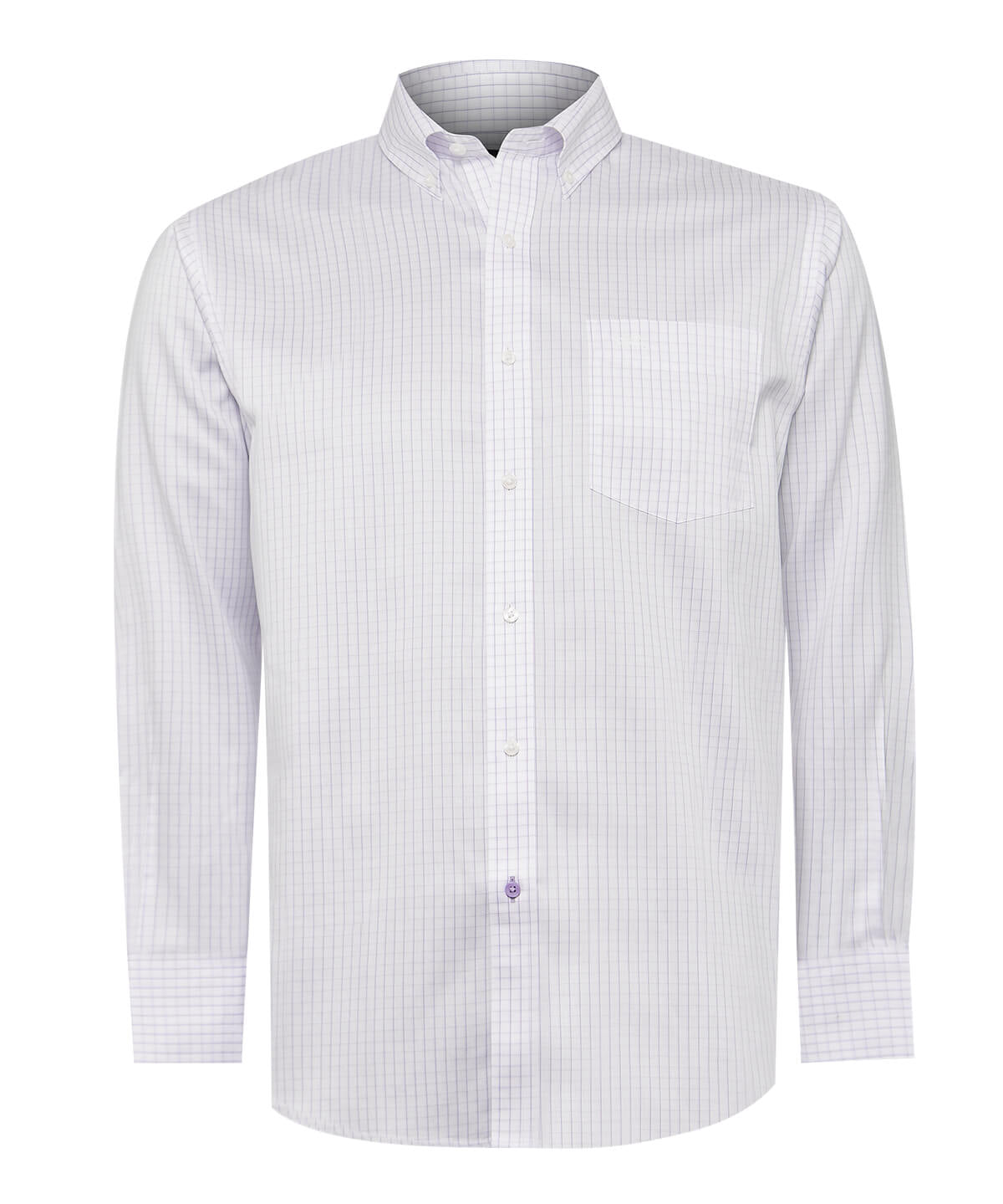 Camisa Cuello Button-Down Hombre WF Blanco Rockford