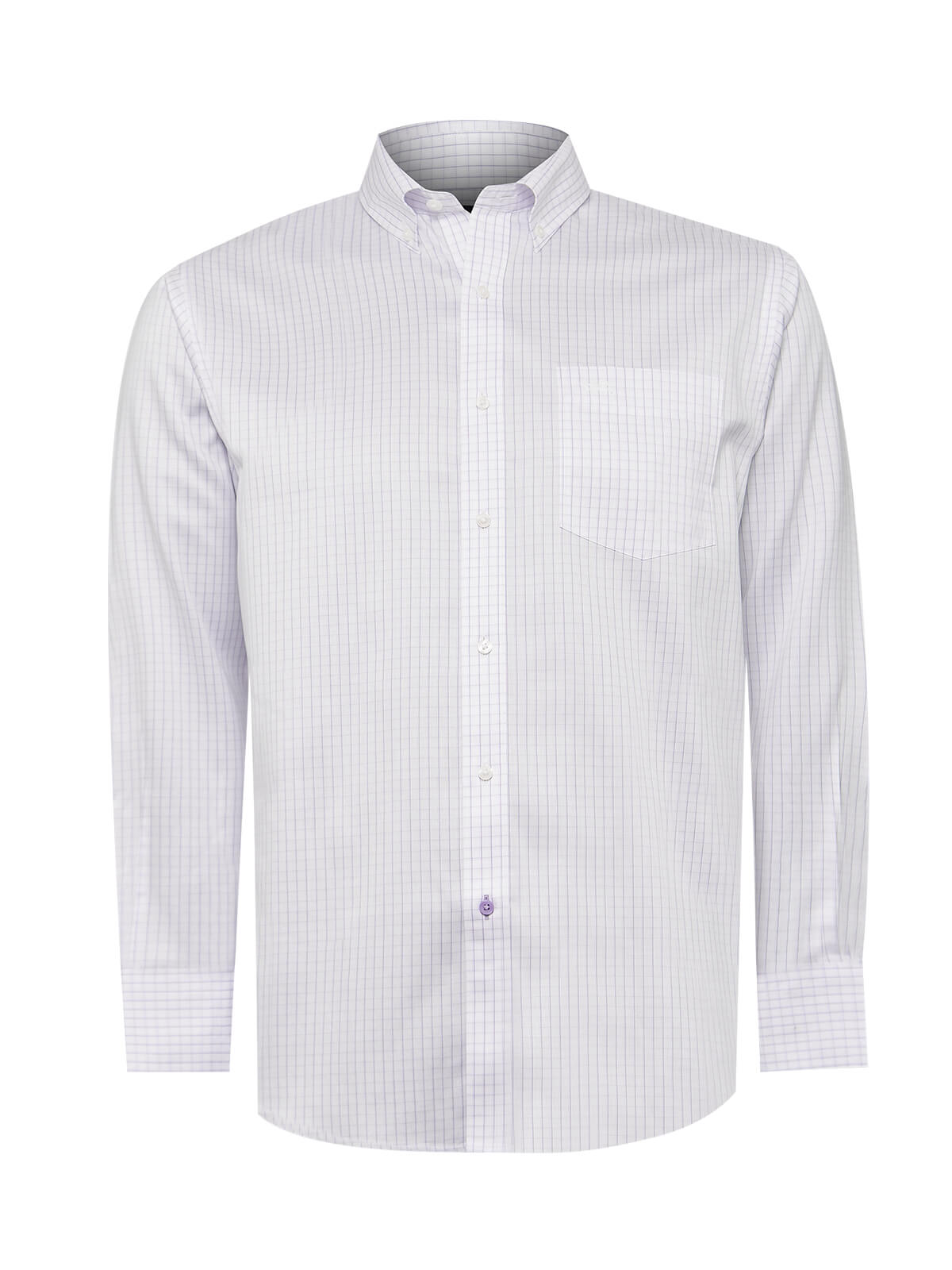 Camisa Cuello Button-Down Hombre WF Blanco Rockford