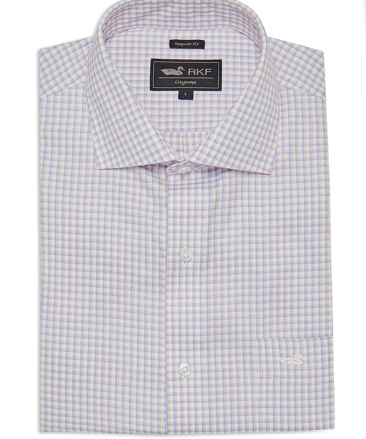 Camisa Cuello Italiano Hombre WF Blanco Rockford