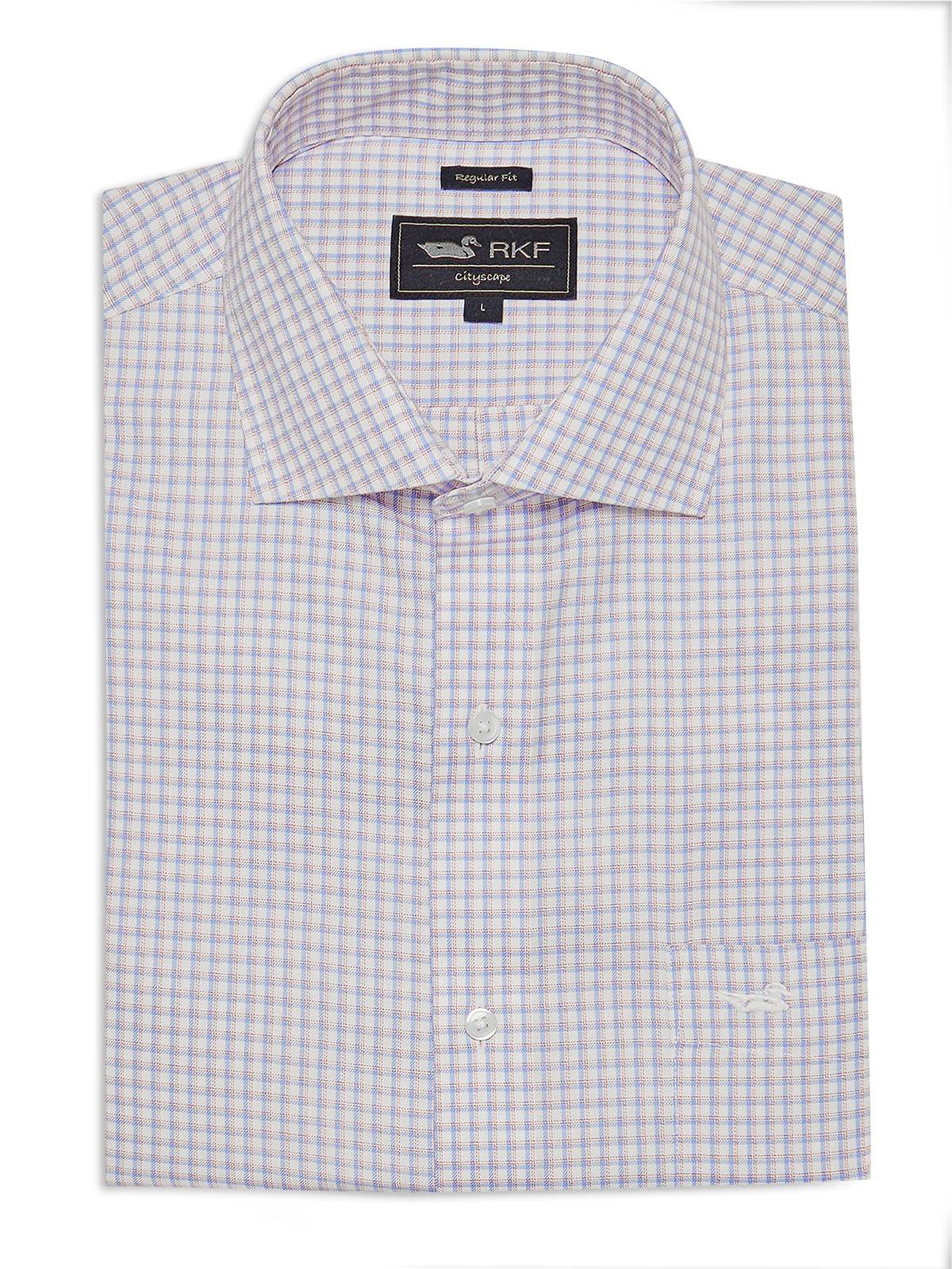 Camisa Cuello Italiano Hombre WF Blanco Rockford