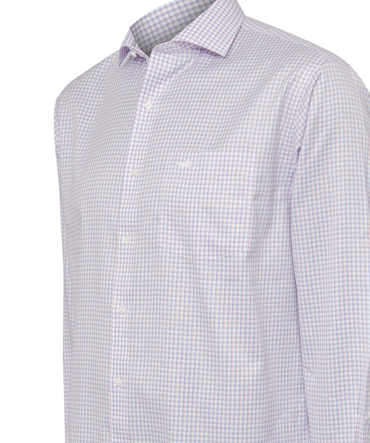 Camisa Cuello Italiano Hombre WF Blanco Rockford