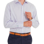 Camisa Cuello Italiano Hombre WF Blanco Rockford