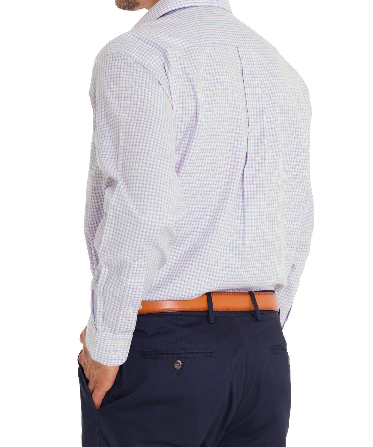 Camisa Cuello Italiano Hombre WF Blanco Rockford