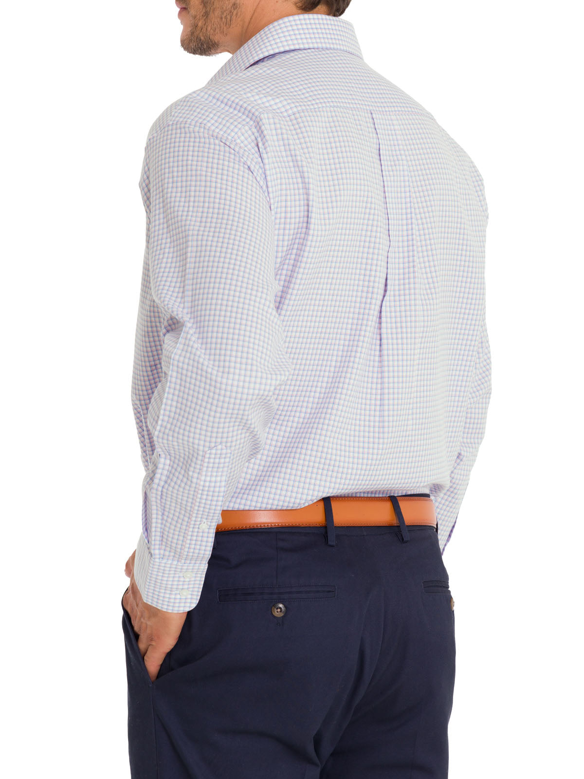 Camisa Cuello Italiano Hombre WF Blanco Rockford