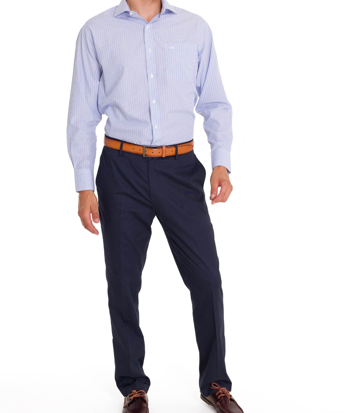 Camisa Cuello Italiano Hombre WF Blanco Rockford