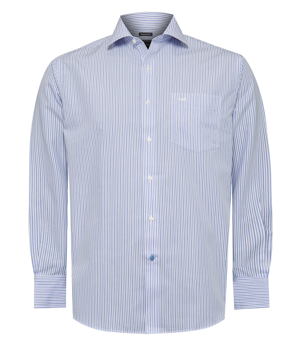 Camisa Cuello Italiano Hombre WF Blanco Rockford
