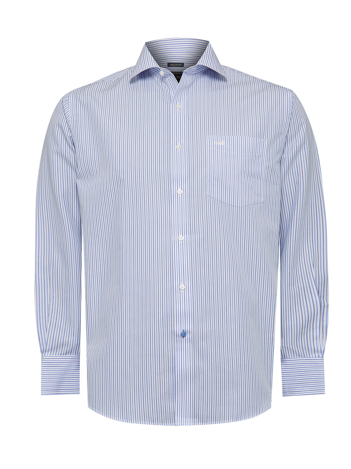 Camisa Cuello Italiano Hombre WF Blanco Rockford