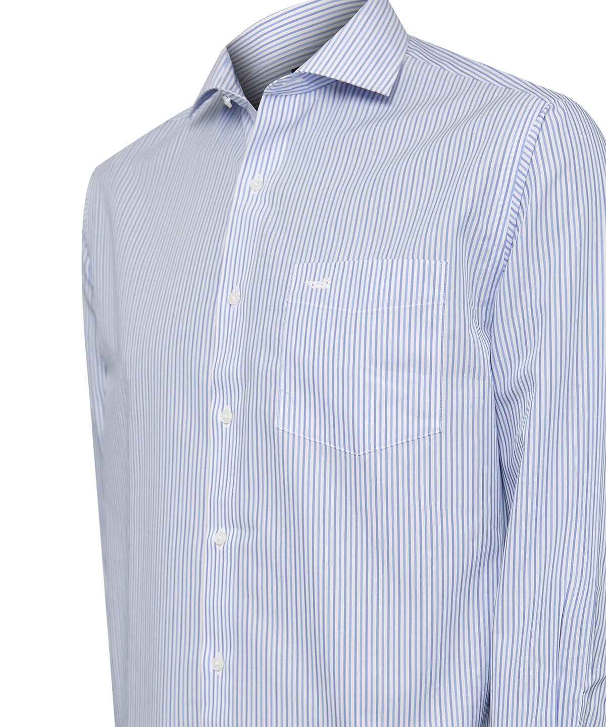 Camisa Cuello Italiano Hombre WF Blanco Rockford