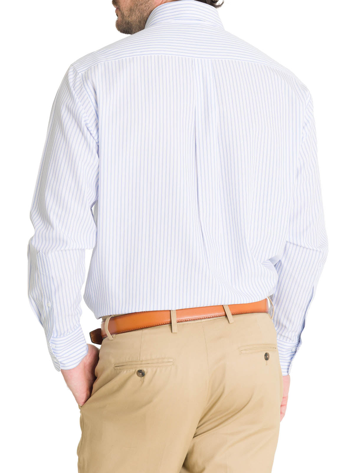 Camisa Cuello Italiano Hombre WF Blanco Rockford