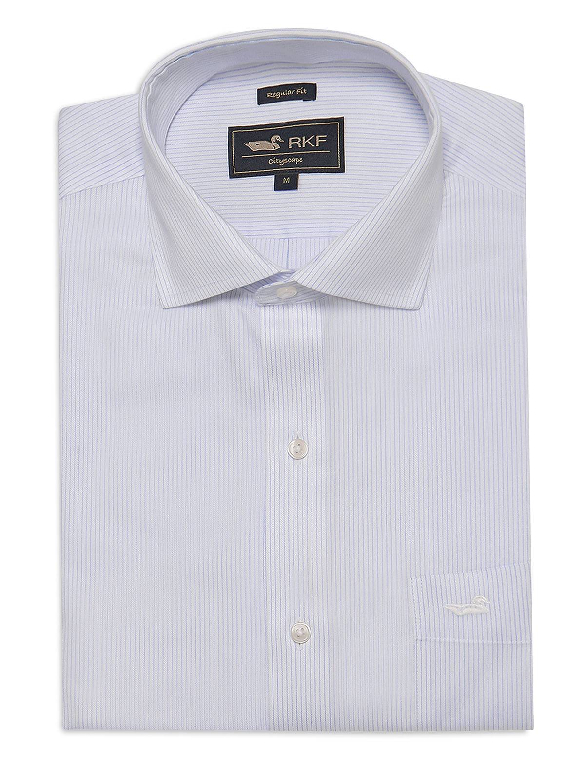 Camisa Cuello Italiano Hombre WF Blanco Rockford