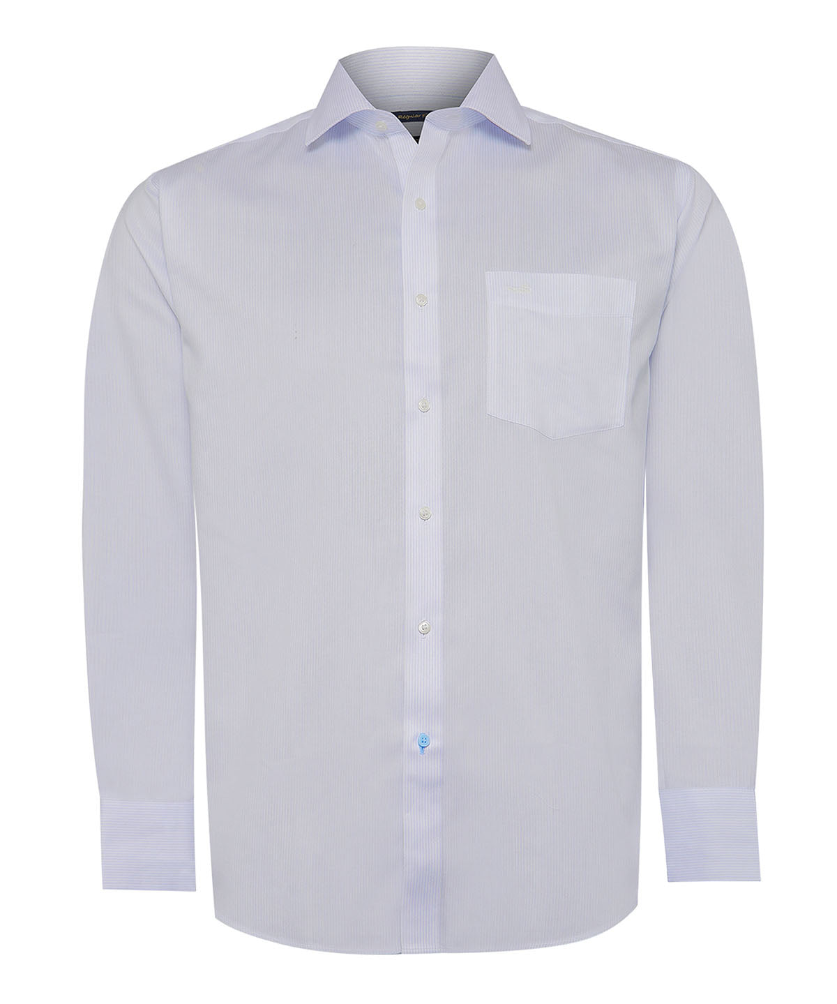 Camisa Cuello Italiano Hombre WF Blanco Rockford