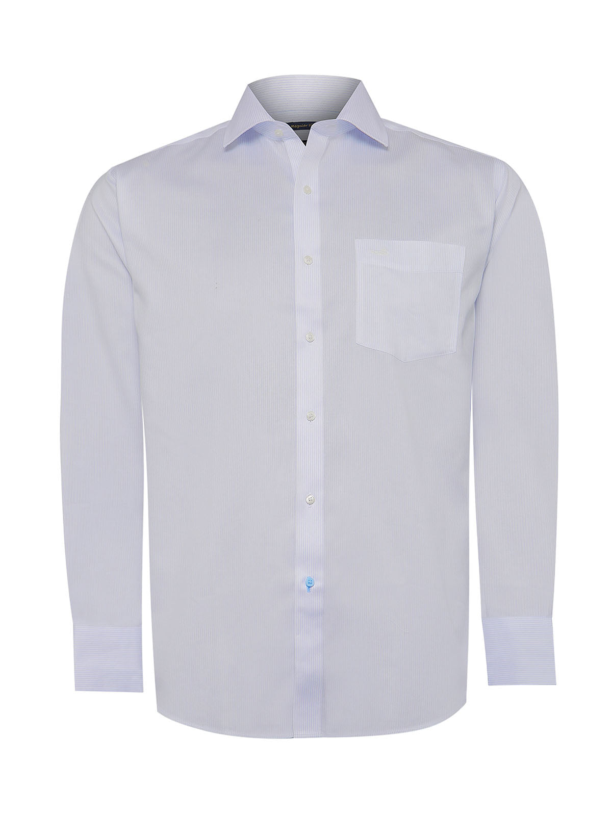 Camisa Cuello Italiano Hombre WF Blanco Rockford